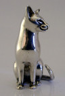 Pretty Sterling Silver Cat Figure London 1997  Animal 18g