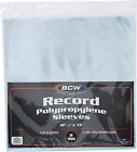 100 Vinyl   Record Sleeves Outer Plastic Lp Album Cover Bags 33 Rpm New