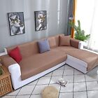 L-shape Sofa Slipcover Sectional Removable Cover Waterproof Pet Couch Protector