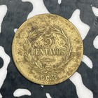 1918 Costa Rica 5 Centimos Lot n3052