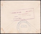 Tonga 1936 Tin Can Mail Cover - Ss Monowai                               d8847