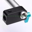 Single Mount  Rail Block Rod Clamp Fr 15mm Rod Dslr Rig Rail System Follow Focus