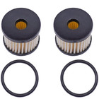 2x 0707-0012 61011-04a T03-0077 Drag Specialties Fuel Filter For Harley