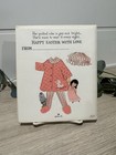 Vintage Hallmark Greeting Card  Easter Themed Barbara Paper Doll Uncut