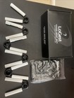 Logest Metal Hand Grip Set  100lb-350lb 6 Pack No Slip Heavy-duty Grip With Box