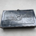 Vintage Toyota Motor Toolbox Wrench Pliers Screwdriver Case Storage Tool Set