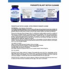 Parasite Cleanse Wormwood Powder Intestinal Support Herbal Supplement 60 Capsule