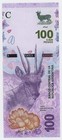 Argentina 100 Pesos 2018 Pick 363a Unc Uncirculated Banknote Serie A Replacement