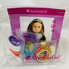 18  American Girl Doll Hairbrush   Nip Hair Accessories   Assorted Earrings Set