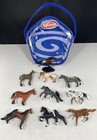 Breyer Mini Whinnies 6 Appaloosas   4 Extra Horses 2007-blue Case Great Gift Fun