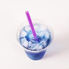 Karat 7 75   Giant Straws  8mm  Poly Wrapped - Purple - 5 000 Ct  C9072
