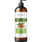 Velona Sweet Almond Oil - 16 Oz   100  Pure And Natural Carrier Oil   Refined