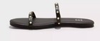 New Women s Indi Slide 2 Strap Sandals Black Faux Pearls Shade   Shore - Size 11
