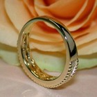 Round Cut 1 20 Ct Diamond Lab-created Engagement Ring 14k Yellow Gold Plated