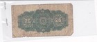 1900  Dominion Of Canada   25 Cents  Fractional Currency -  Shinplaster  Boville
