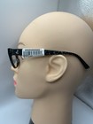 New Jimmy Choo Jc 3005 5000 Black Glitter Authentic Eyeglasses 53-16-140