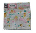 Vintage Wrapping Paper Lot Baby Shower Gibson Buzza Cardozo 3 Packages Usa