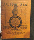 1930 s Friedman-shelby Leather Shoes- Oil Paint Sign-w Tag-store Display-org-18 