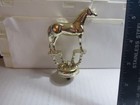 Vintage Metal  Horse Riding  Trophy  Gold Color     Free Shipping