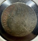 1749 British Farthing     Colonial Era Copper