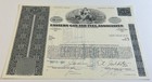 Eastern Gas   Fuel Associates 1971 Common Stock Certificate  500 Shares