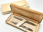 Scarce Nos  C1979 Parker 50 Falcon Australia Flighter Fountain Pen Ballpoint Set