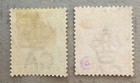 Trinidad 72-73   1884 Queen Victoria Qv Stamps   Mh   Used