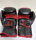 Sanabul Essential Gel Boxing Gloves 12 Oz Black Red Snbl 1082 Mma Kickboxing