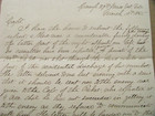 Civil War Virginia Confederate Pickets Refuse Yankee  Pickets Letter