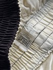 Vintage 80s 90s Everlast White Satin Boxing Trunks Size Large 