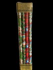 4 Rolls Vintage 70s Cleo Christmas Gift Wrap Wrapping Paper 40 Sq Ft Total New