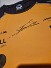 Mclaren F1 Team Tshirt Signed By World Champion Lando Norris Acg Certified