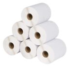 6 Rolls 4  X 6  Zebra 2844 Eltron Zp450 Direct Thermal Shipping 1500 Labels