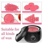 Professional Wax Warmer Heater Hair Removal Depilatory 300g Beans   10 Spatulas