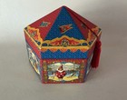 Punch Studio Hexagon Circus Carousel By John Grossman Keepsake Box 52843 6 x7 