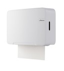 Wall Mount Multifold Paper Towel Dispenser  200 Sheets  White  Commercial Use