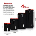 4 Pack Neoprene Lens Bag Protective Sleeve Water   Scratch Resistant Pouch Case