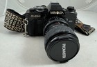 Vtg Minolta X-700 35mm Film Slr Manual Camera W  Three Lenses Untested