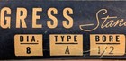 Nos  Vintage Congress 8 00    Od 1 2    Fixed Bore Die-cast V-belt Pulley  Type A