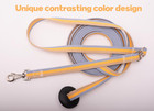 Cord Cotton Lunge Line With Rubber Stop   equine Lunge Line For Horses With Swivel