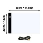 A4 Led Light Board For Rhinestone Painting Usb Powered Light Pad For Drawing New