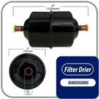 Appli Parts Apfd-163s 3 8 In Liquid Line Refrigerant Ac Filter Drier Hvac Refrig