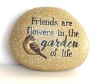 Ganz Little Birds Stone  friends Are Flowers In Garden Of Life  Token Rock Look