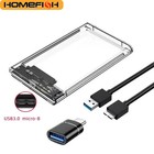 2 5 Inch Usb3 2 Hard Drive Enclosure Sata 3 0 High-speed Transmission With