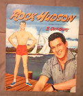 Vintage Original Rare 1957 Rock Hudson 7 Cut-outs Paper Dolls Uncut