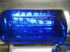  pristine  1870 Deep Cobalt Blue hyde London 12 Side Master 16 Oz pour Spout Ink