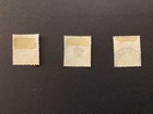 German East Africa Colonial Stamps 1893 Pesa Ovp On Pfennig Scott  3 - 5 Used