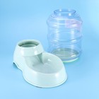  Automatic Pet Food Drink Dispenser Dog Cat Plastic Feeder Water Bowl Dish 3 8l