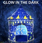 Limitlessfunn Stars   Moon Pop Up Kids Play Tent   Includes Star Lights   Car   