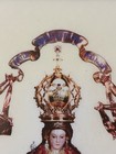 Vtg 8  X 10  Wood Plaque Depicting Our Lady Of San Juan De Los Lagos
